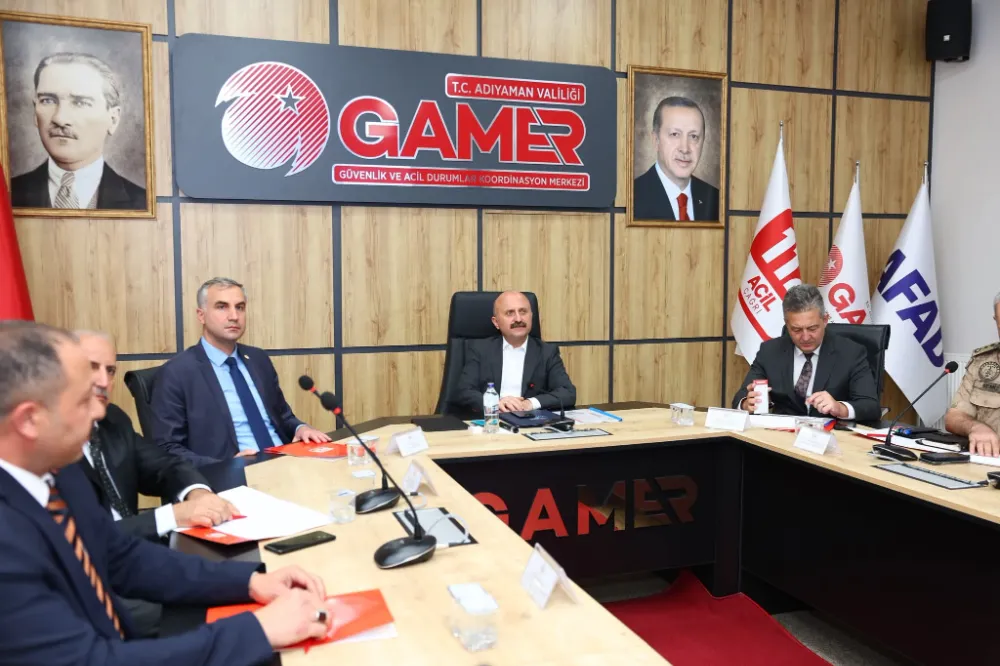 112 Acil Çağrı Merkezi’nde Koordinasyon Toplantısı