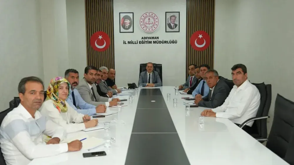 Adıyaman’da Eğitim Değerlendirme Toplantısı Yapıldı