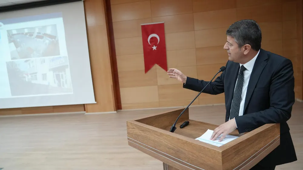 Başkan Tutdere Adıyaman Belediyesi yatırımlarını ve projelerini Koordinasyon Kurulu’nda paylaştı