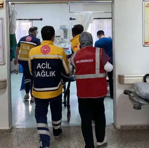 Sincik Devlet Hastanesi’nde Gerçeğini Aratmayan Yangın Tatbikatı!