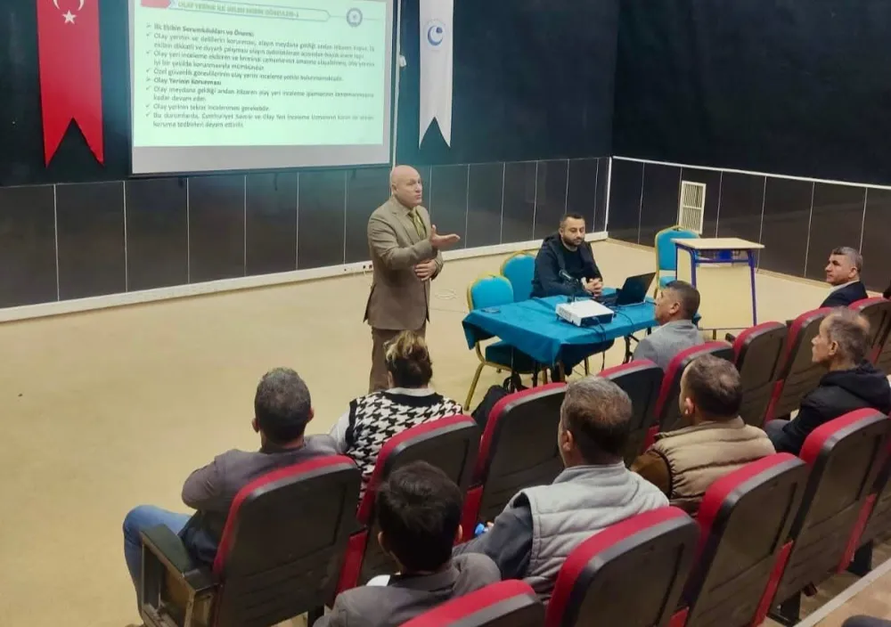 Adıyaman’da Güvenlik Personeline Eğitim Semineri Düzenlendi