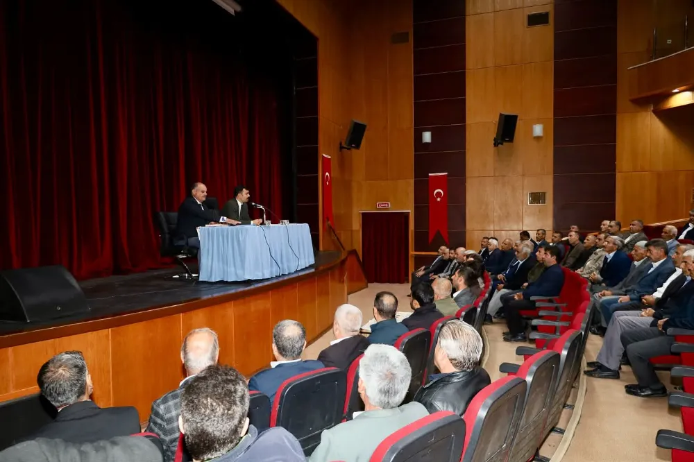 Kahta’da Köylere Hizmet Götürme Birliği Kasım Ayı Toplantısı Yapıldı