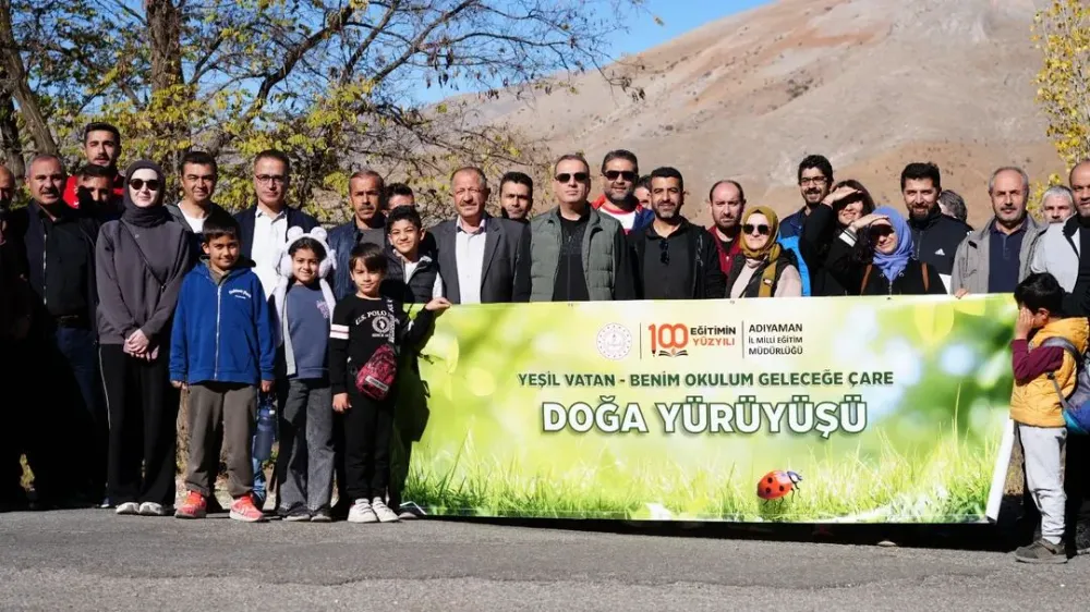 Maarif Ailesi Çelikhan’da Doğayla Buluştu