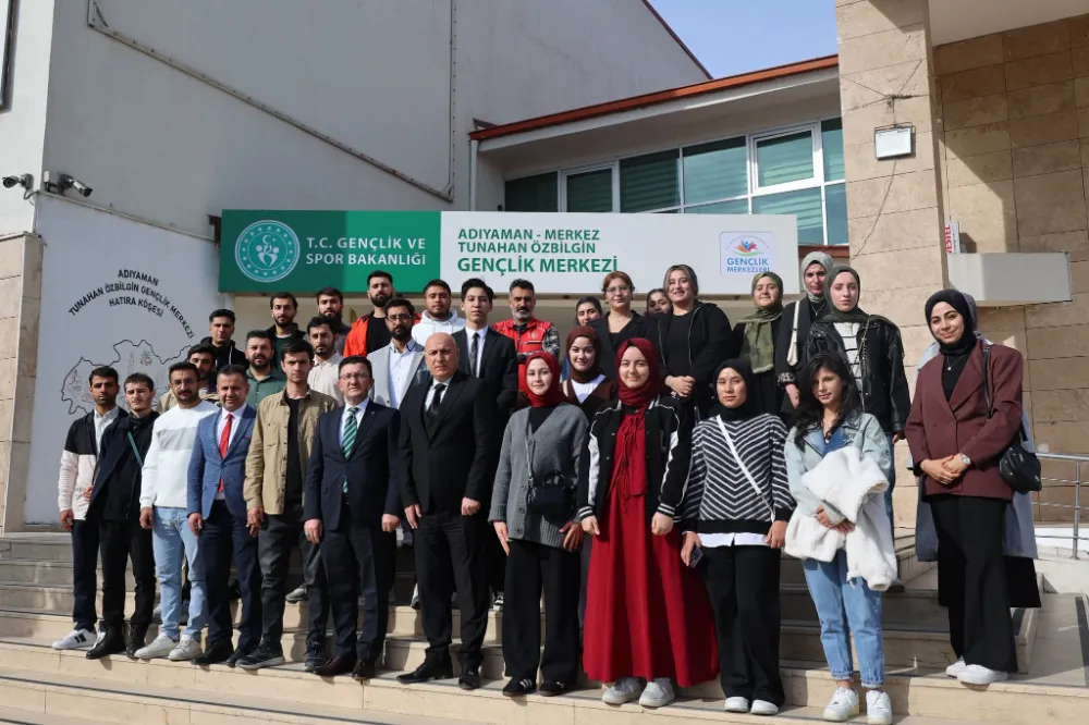 KYK Genel Müdür Yardımcısı Ali Özdemir, Adıyaman’da öğrenciler ve personelle buluştu