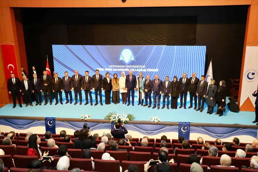 Adıyaman Üniversitesi 2025-2026 Akademik Yılı Açılış Töreni TBMM Başkanı Sayın Numan Kurtulmuş’un Teşrifleriyle Gerçekleşti