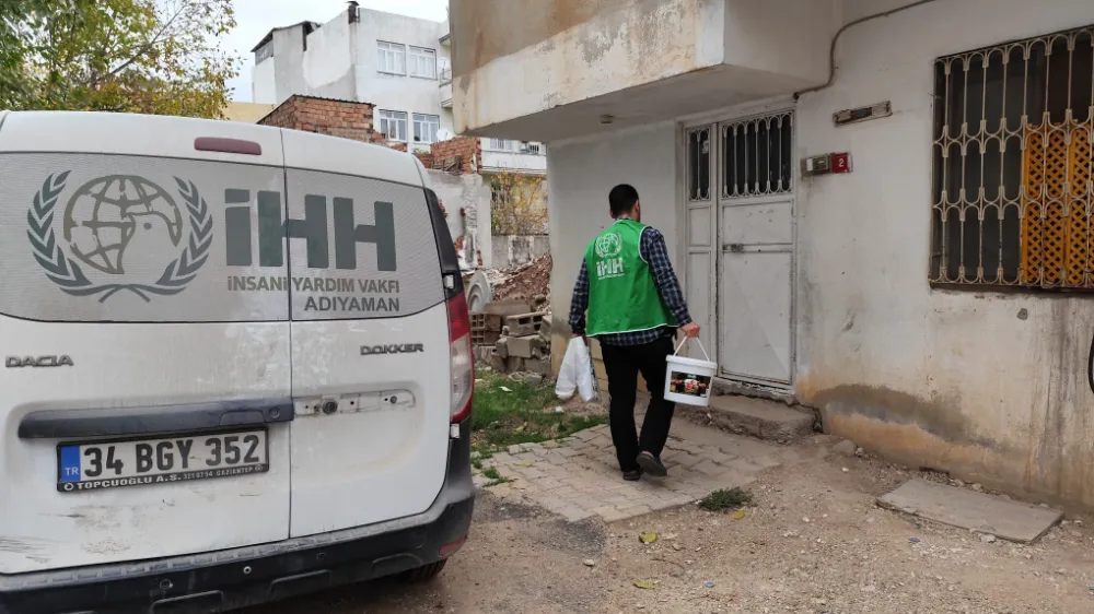 Adıyaman İHH, İhtiyaç Sahibi Ailelere Kahvaltılık Gıda Desteğini Sürdürüyor