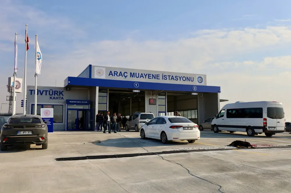 Kahta’da Araç Muayene İstasyonu Hizmete Açıldı