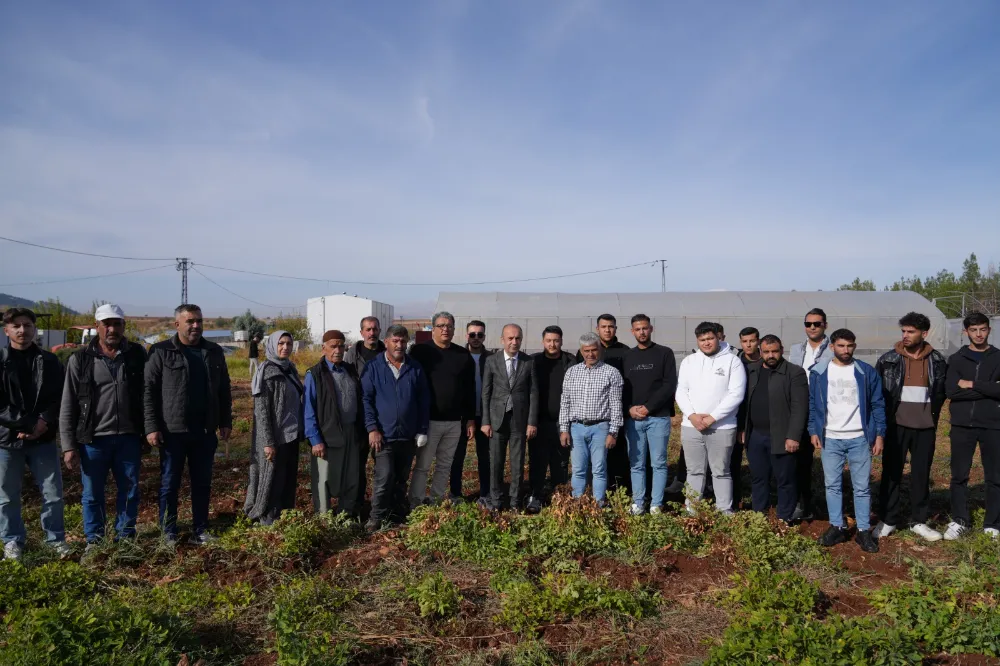 ADYÜTAYAM’da Yer Fıstığı Hasadı ve Sera Denemeleri Başarıyla Tamamlandı