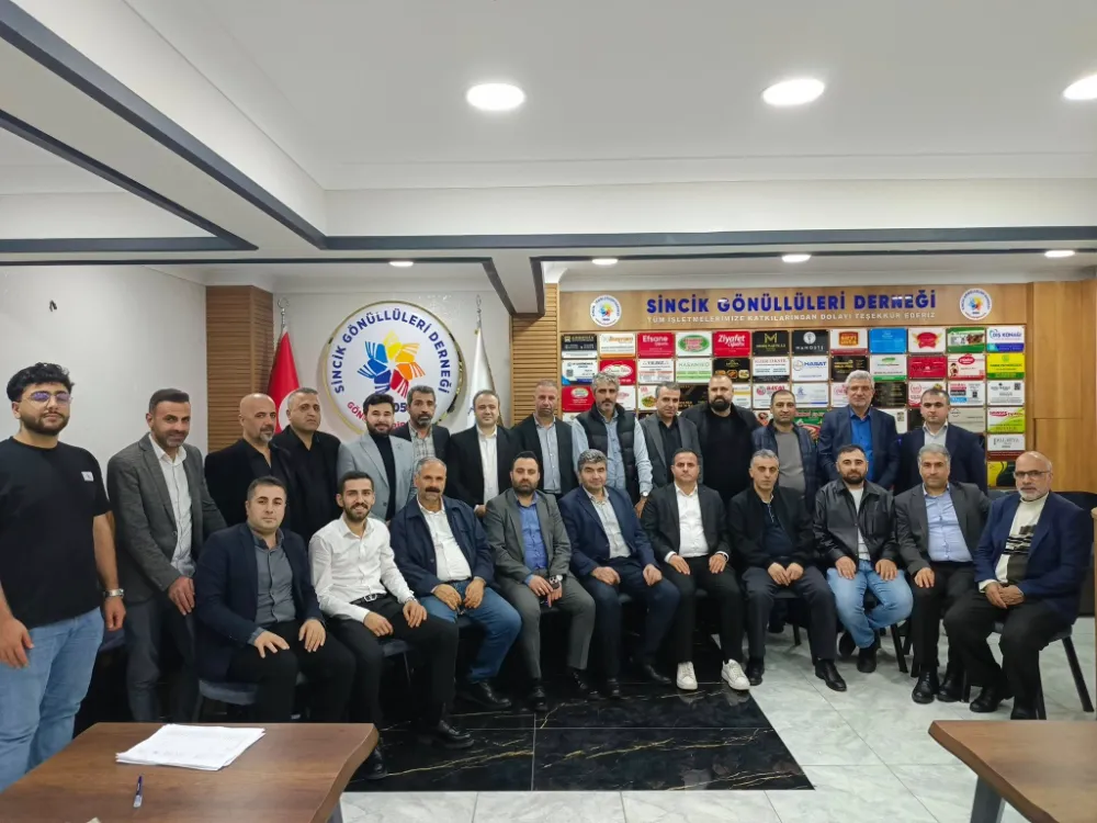 Sincik Gönüllüleri Derneği Yönetim Kurulu Yeni Dönem İçin Toplandı