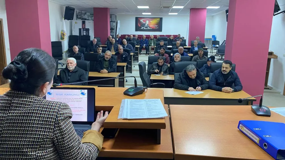 Adıyaman Belediyesi Personeline İş Güvenliği Eğitimi Verildi