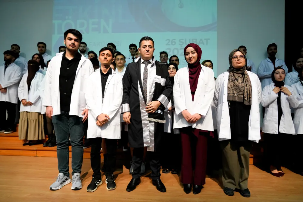 Adıyaman Üniversitesi Tıp Fakültesinde Beyaz Önlük Heyecanı