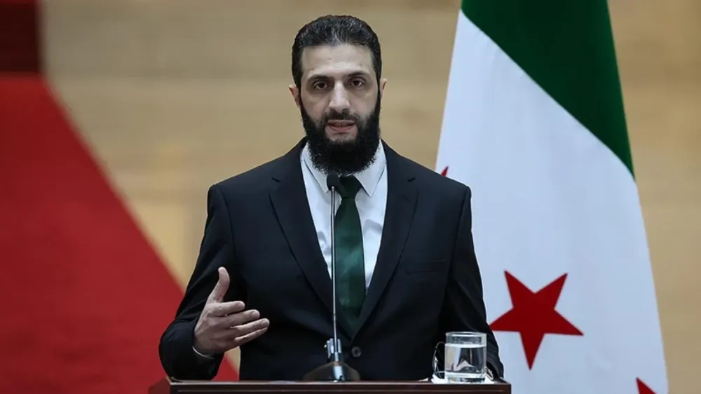 Suriye lideri Şara Türkiye