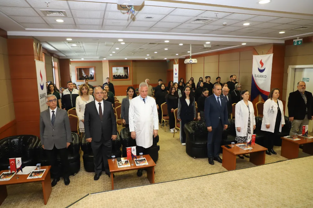 SANKO ÜNİVERSİTESİ’NDE “İSTİKLAL MARŞI VE MEHMET AKİF” KONULU KONFERANS DÜZENLENDİ