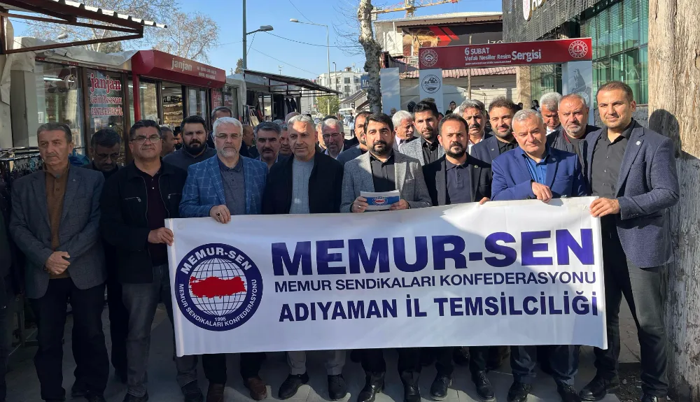 Memur-Sen Adıyaman İl Temsilciliği:“Anayasa Değişsin, Aile Korunsun”