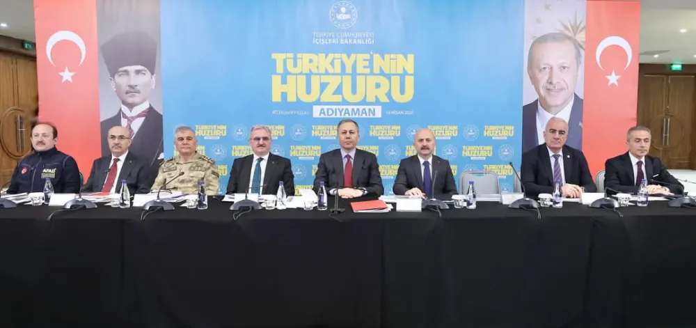 İçişleri Bakanı Ali Yerlikaya Adıyaman