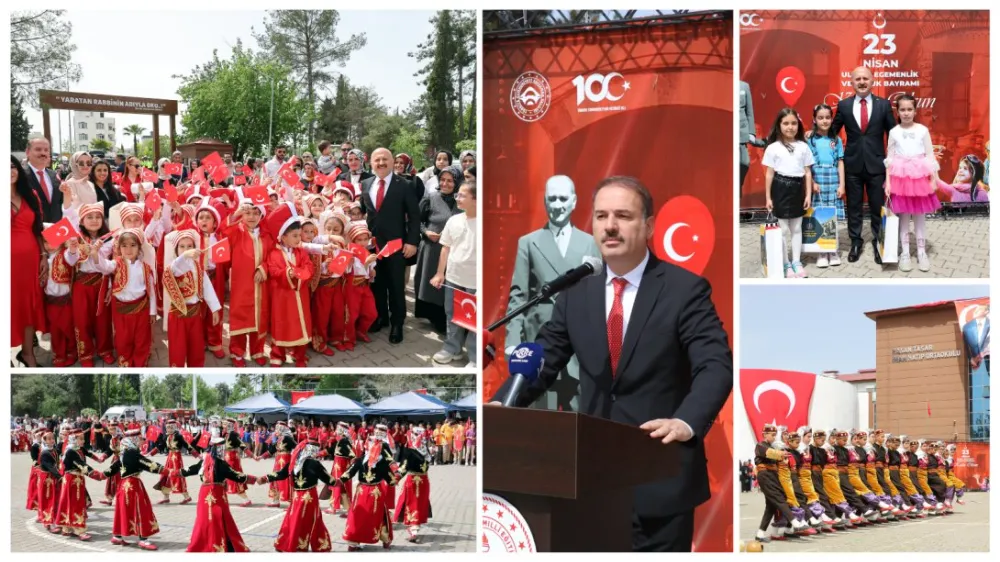 23 Nisan Ulusal Egemenlik ve Çocuk Bayramı Çocukların Ufkuyla Şenleniyor!