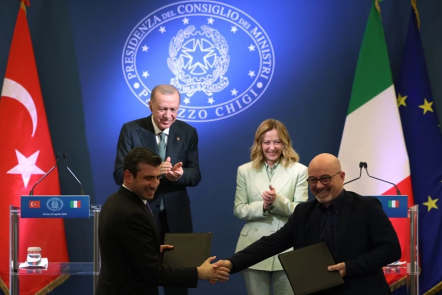 Türkiye ile İtalya arasında 11 anlaşma imzalandı