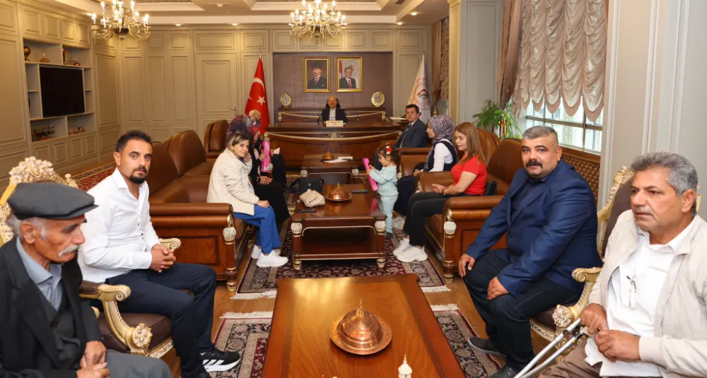 Vali Osman Varol, Şehit Aileleri ve Gazileri Ağırladı