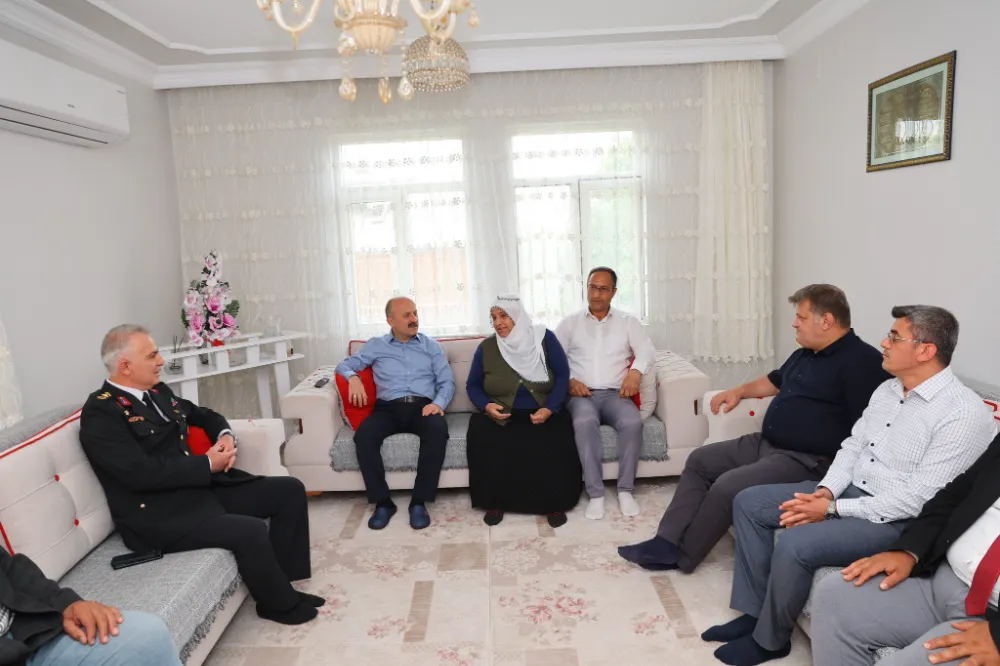 Vali Osman Varol’dan Şehit Annesine Anlamlı Ziyaret