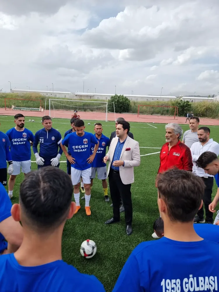 Kaymakam SEYHAN’dan 1958 Gölbaşıspor’a Tribünden Destek