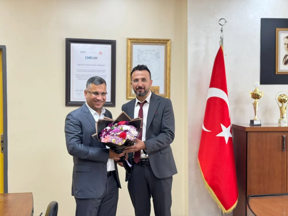 Kahta Devlet Hastanesi’nde Başhekimlik Devir Teslim Töreni Yapıldı