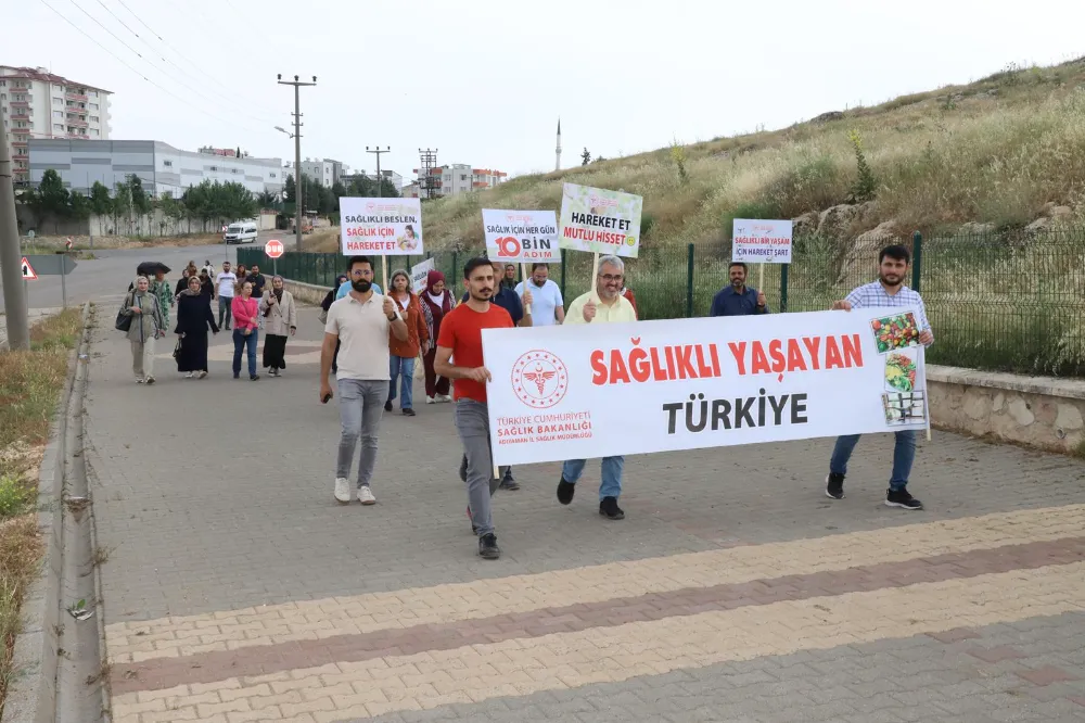 “Sağlık İçin Hareket Et” Günü Kapsamında Yürüyüş Etkinlikleri Düzenlendi