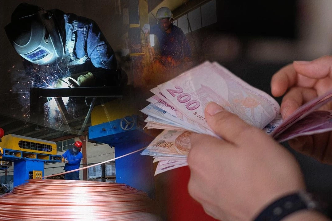 Ücretli çalışan sayısı yıllık arttı, aylık azaldı