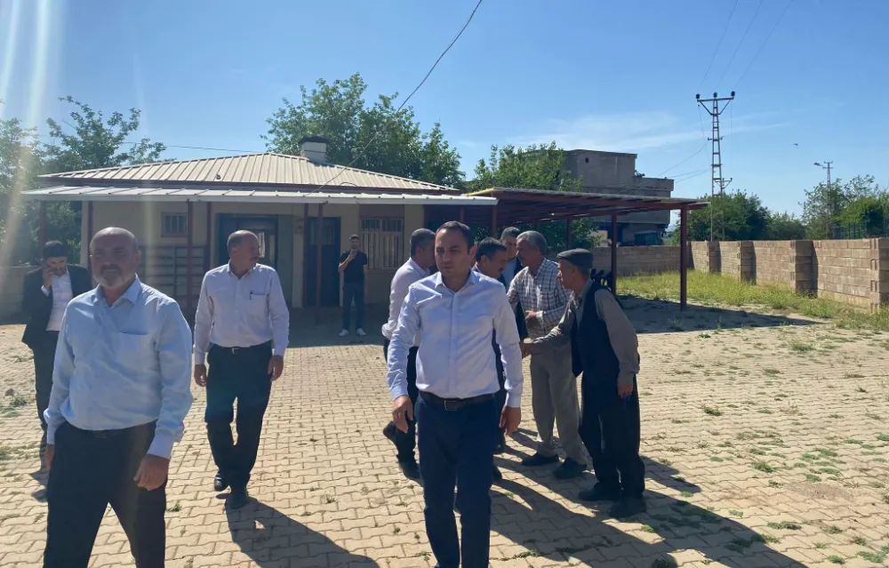 Besni Kaymakamı Çağlar Partal’dan Yazıkarakuyu Köyü’ne Ziyaret