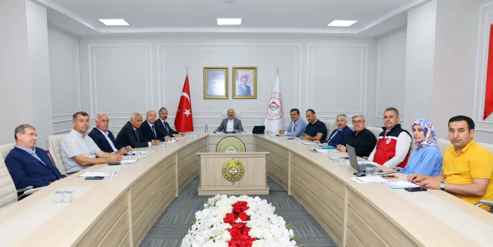 Adıyaman’da Toprak Koruma Kurulu Toplantısı Yapıldı