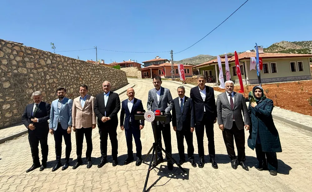 Murat Kurum Adıyaman’da: Zey Köyü Kırsal Konutlarını Ziyaret Etti