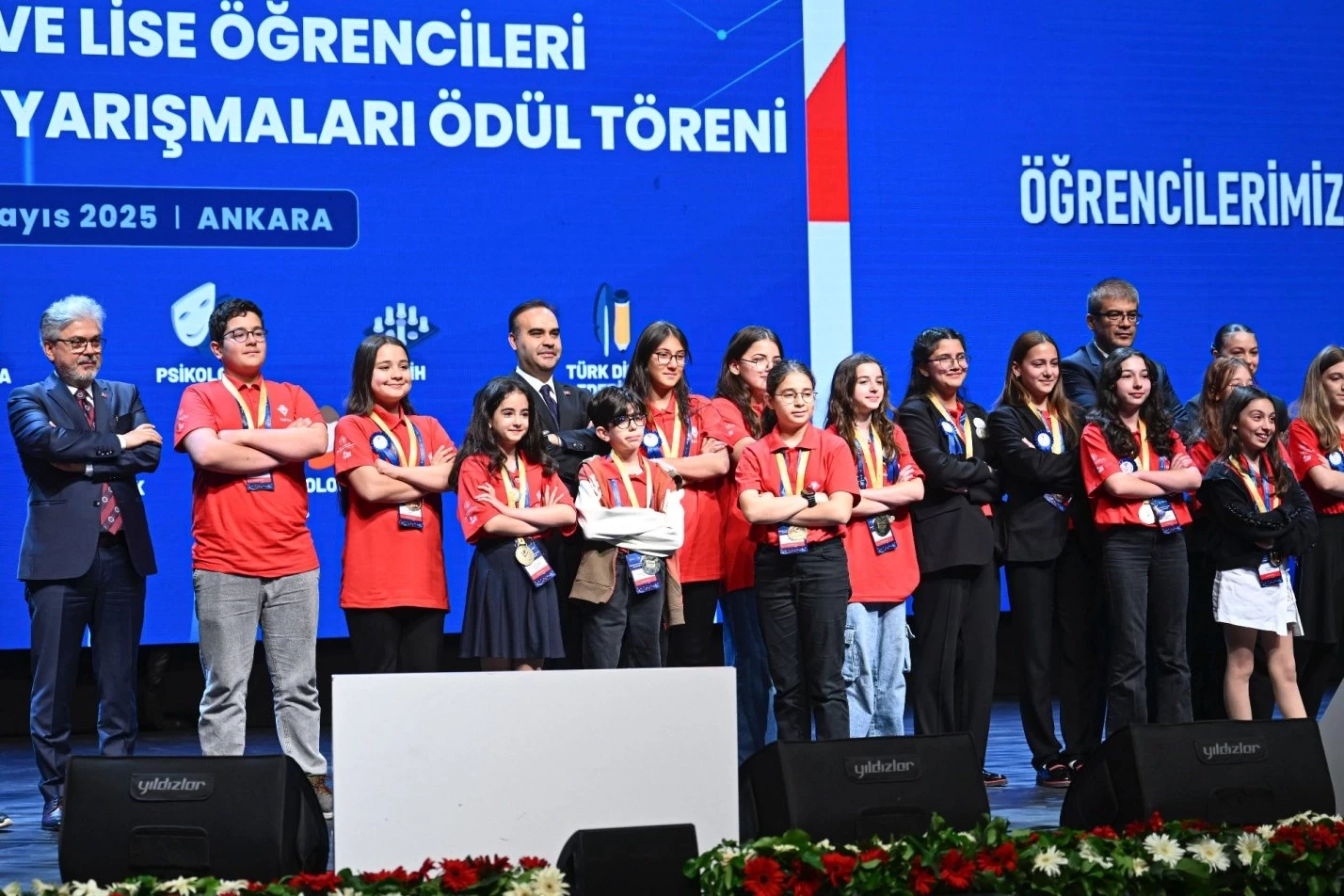 TÜBİTAK orta ve liseli öğrencilerin projelerini ödüllendirdi