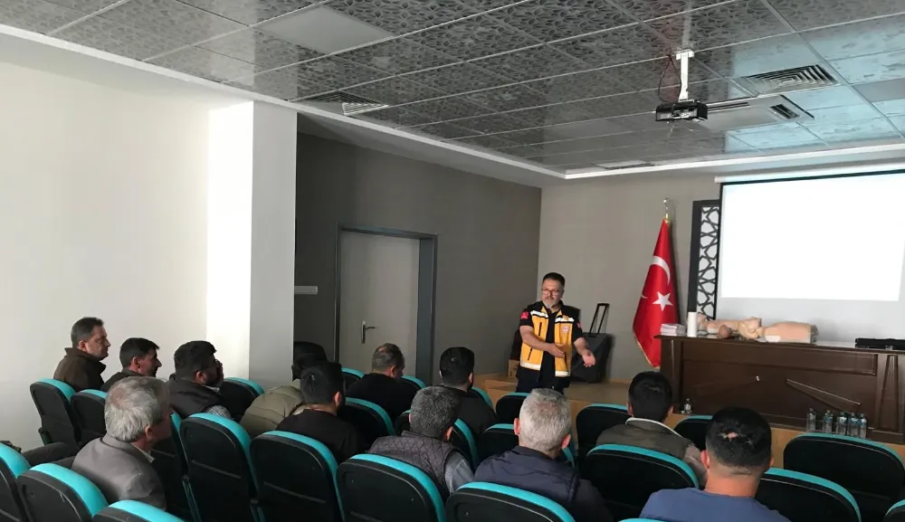 Çelikhan’da ilk yardım eğitimi düzenlendi