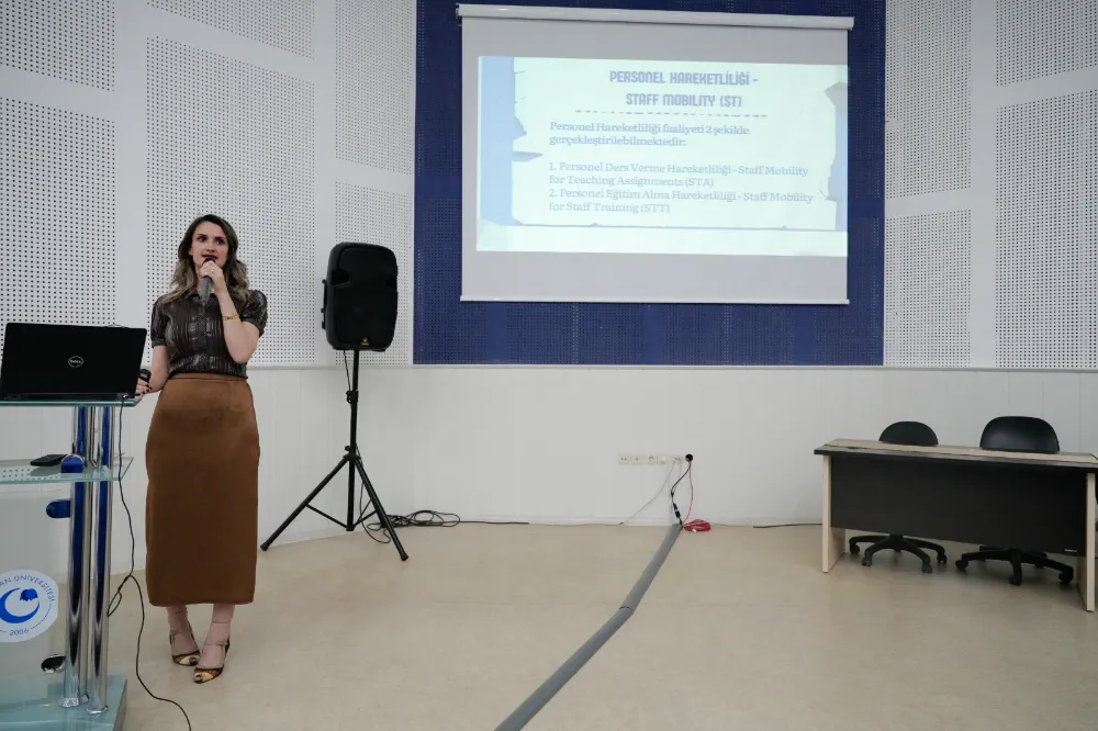 Adıyaman Üniversitesinde Erasmus+ Bilgilendirme Günü 