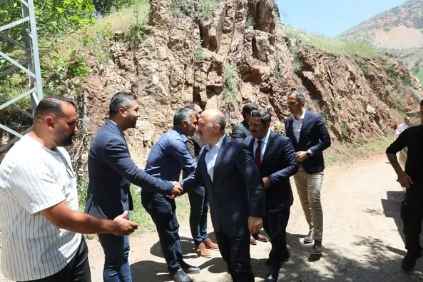 Vali Varol, Sincik İlçesi İnlice Beldesi’nde Yapımı Süren Kırsal Konutları İnceledi