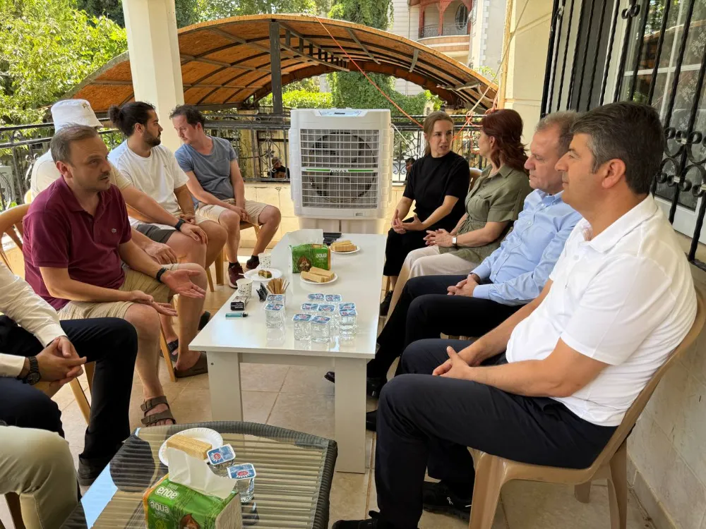 TBB Başkan Vekili Vahap Seçer’den Başkan Tutdere’ye destek ziyareti