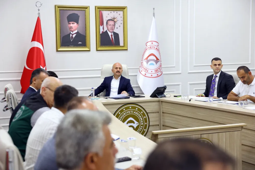 Adıyaman Valisi Osman Varol, Muhtarlarla Bir Araya Geldi