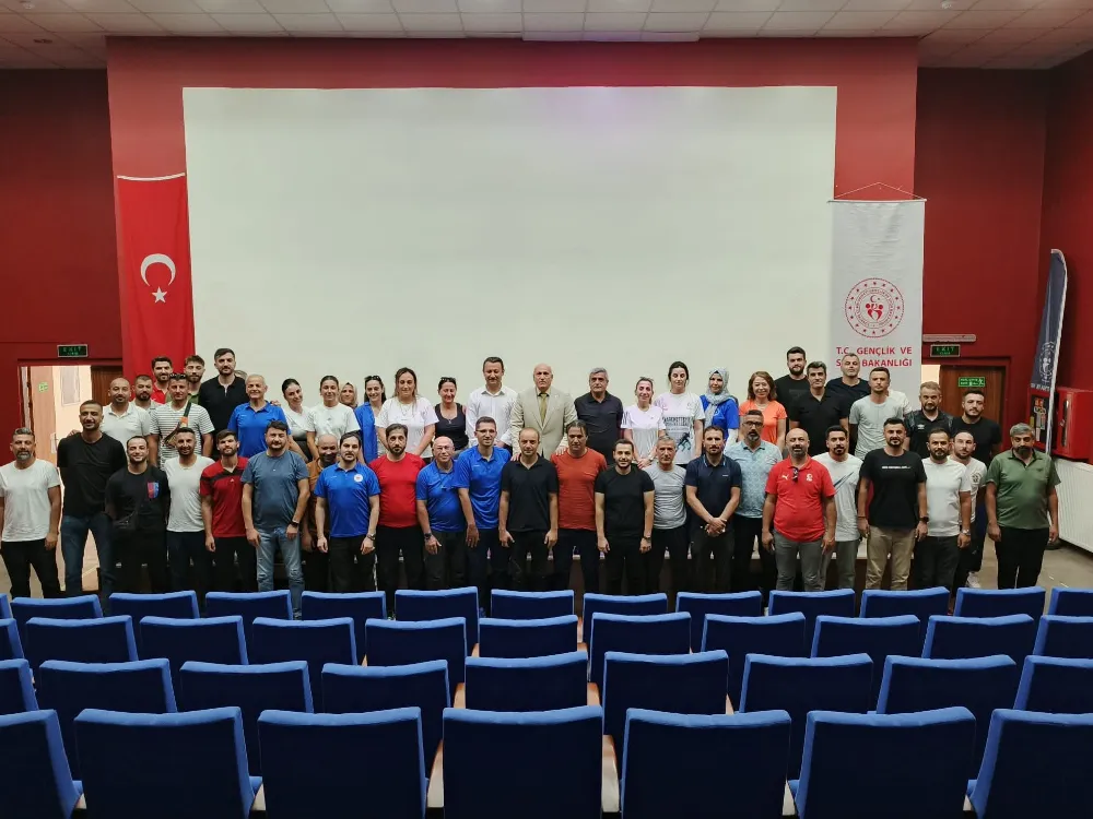 ADIYAMAN’DA ANTRENÖRLERLE TANIŞMA VE İSTİŞARE TOPLANTISI GERÇEKLEŞTİRİLDİ