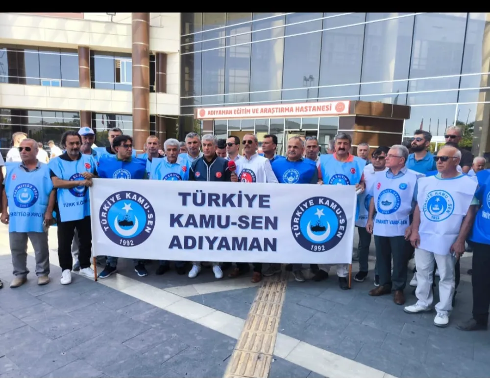 Nejdet İrfan Tokur: “Memurun hakkı masada değil, sokakta aranıyor!”