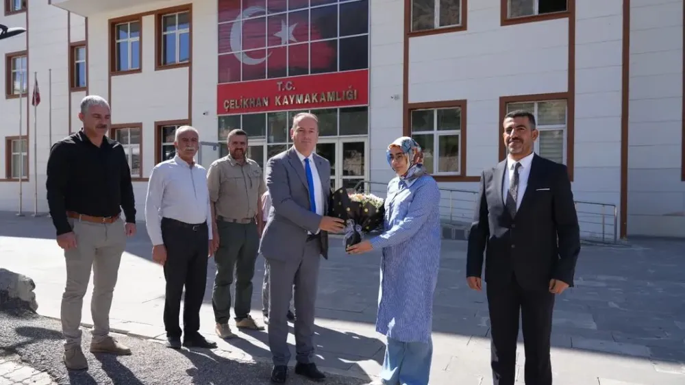 İl Milli Eğitim Müdürü Ali Tosun’dan Çelikhan’a Ziyaret