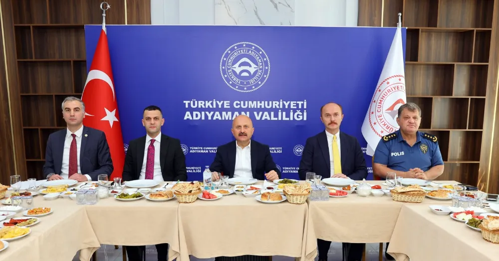 Vali Varol Basınla Bir Araya Geldi