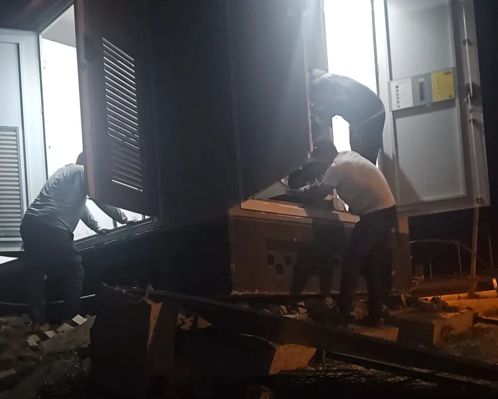 Millet Bahçesinde trafo patladı: Adıyaman Belediyesi olaya hızla müdahale etti