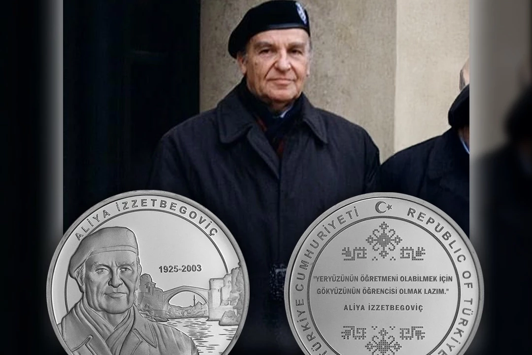 Darphane’den Aliya İzzetbegoviç anısına hatıra para