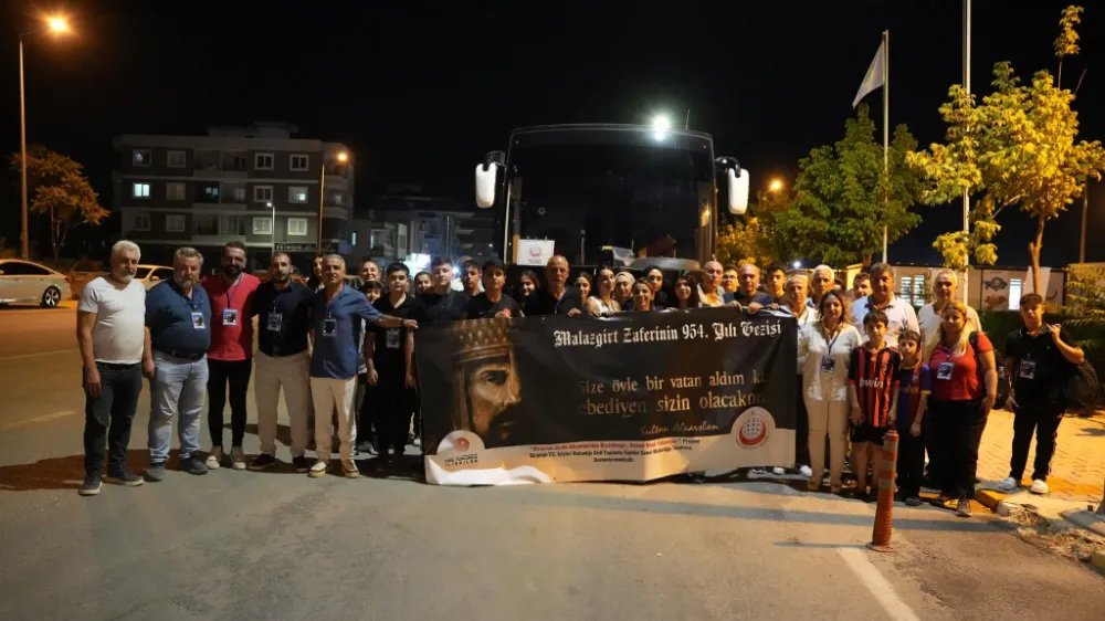 Malazgirt Zaferi’nin 954. Yılında Gençler Ahlat ve Malazgirt’e Uğurlandı