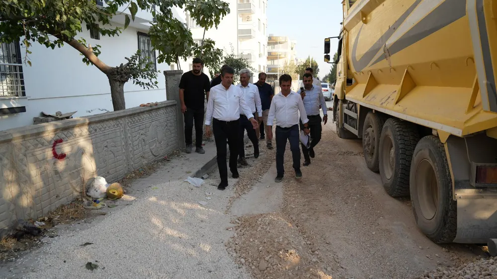 Adıyaman Belediyesi Sümerevler’i baştan sona yeniliyor