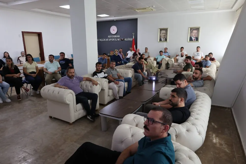 Adıyaman’da Gençlik ve Spor Personeline Psikososyal Destek Eğitimi