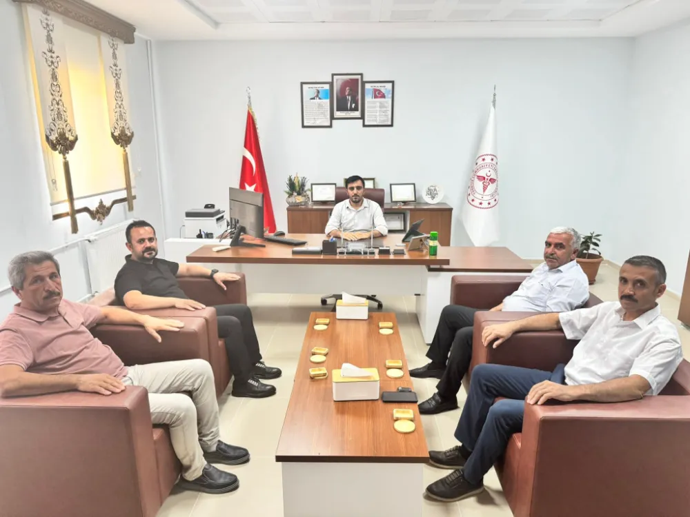 Sağlık-Sen Şube Başkanı Yakup Çelik’ten Sincik’te Sağlık Çalışanlarına Ziyaret