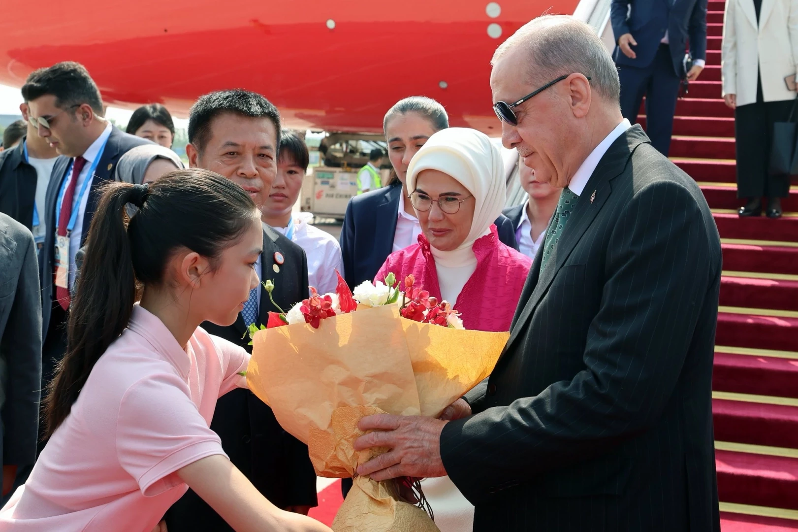 Cumhurbaşkanı Erdoğan, Şanghay İşbirliği Örgütü Zirvesi için Çin