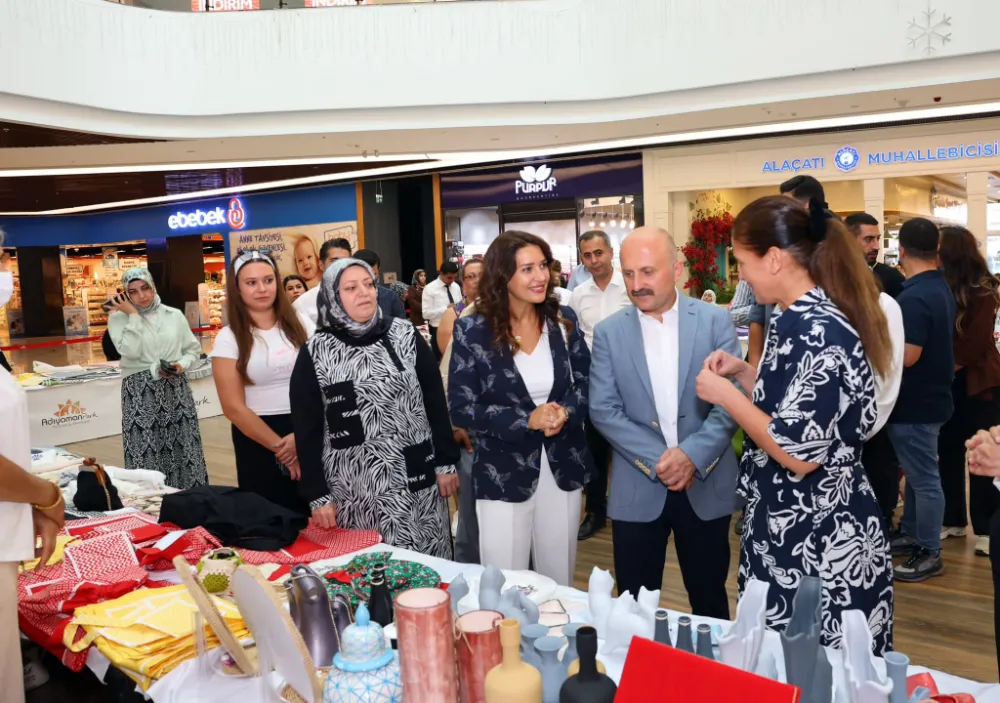 Adıyamanlı Kadınların El Emeği Sergisi Büyük İlgi Gördü
