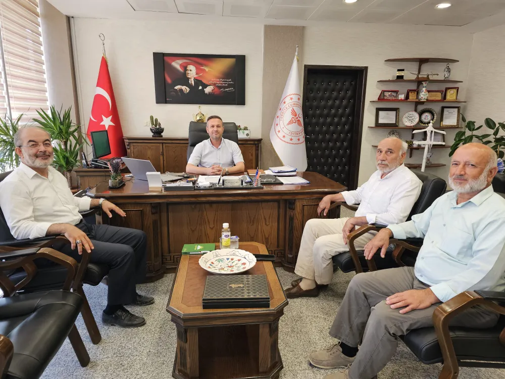 HÜDA PAR’dan Başhekim Turgut’a Ziyaret