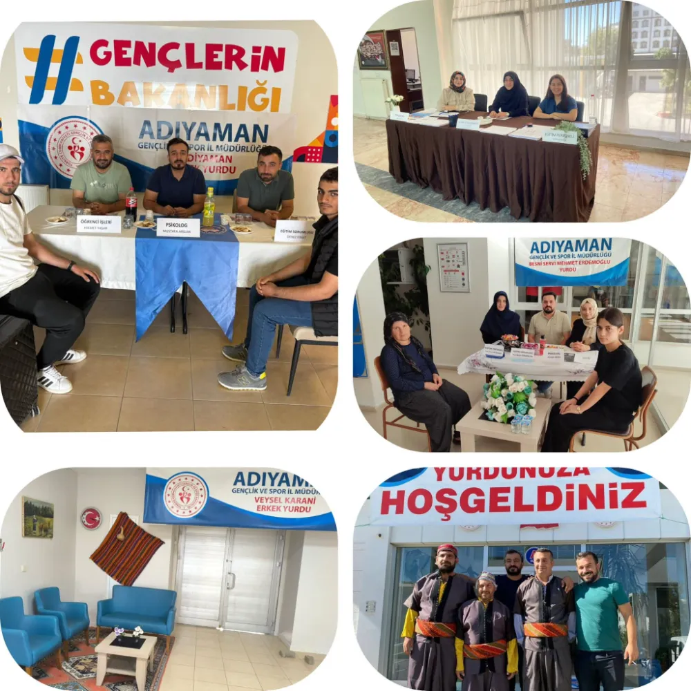 Adıyaman KYK Yurtlarında Yeni Dönem Başladı